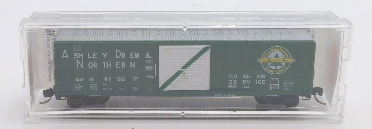 Micro-Trains 02500590 N Ashley, Drew & Northern 50' SD Rib Side Boxcar #9755