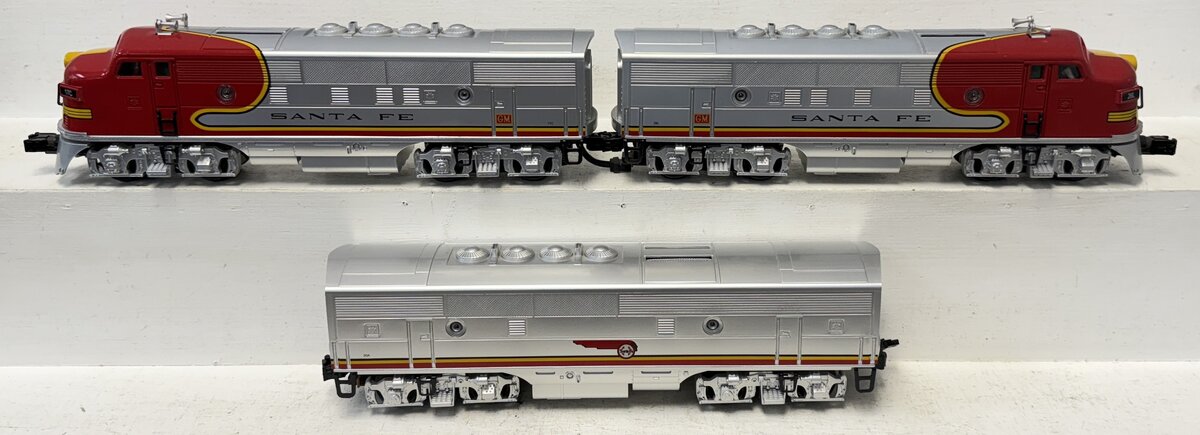MTH 30-20279-1 Santa Fe F-3 ABA Diesel Engine Set w/PS 3.0 #26/33/30A