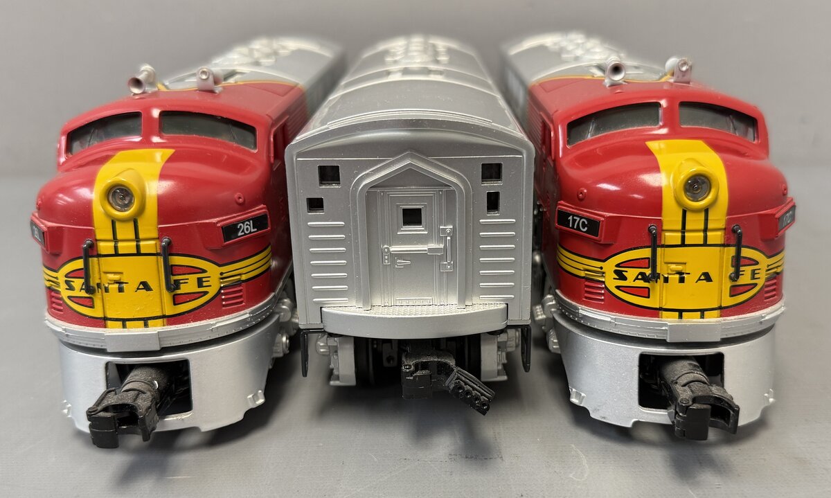 MTH 30-20279-1 Santa Fe F-3 ABA Diesel Engine Set w/PS 3.0 #26/33/30A