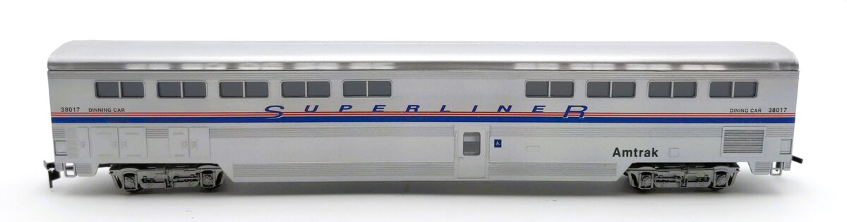 Con-Cor 0001-000813-1 HO Amtrak Superliner Phase IV Scheme Dining Car #38017 Kit