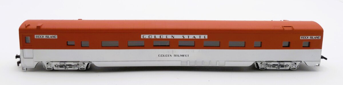 IHC 48101 HO Rock Island Golden Trumpet Smooth Side P.S. Passenger Coach