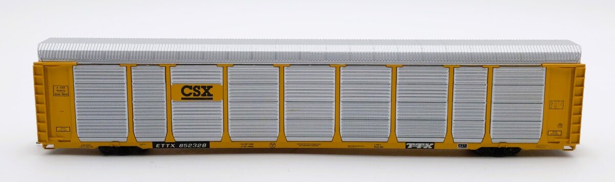 Walthers 932-4855 HO CSX Thrall 89' Tri-Level Auto Carrier #852328 LN/Box