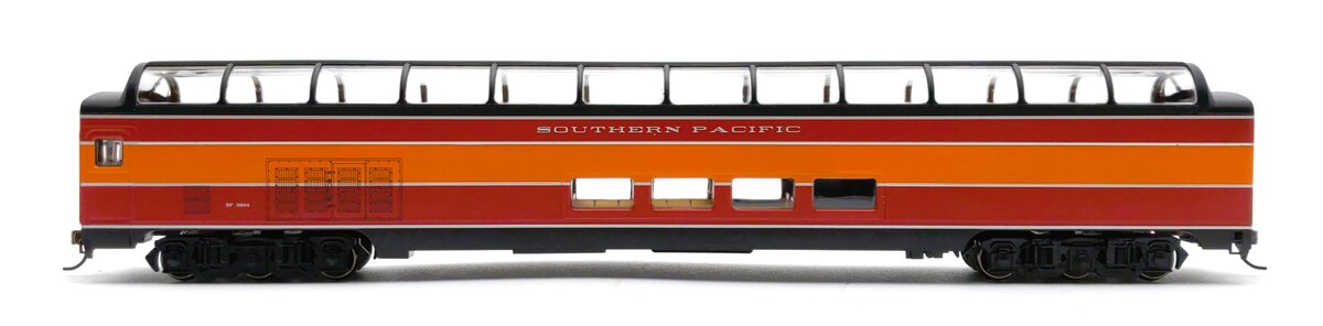 Bachmann 13007 HO Southern Pacific 85' Full-Dome Passenger Car w/Lights #3604