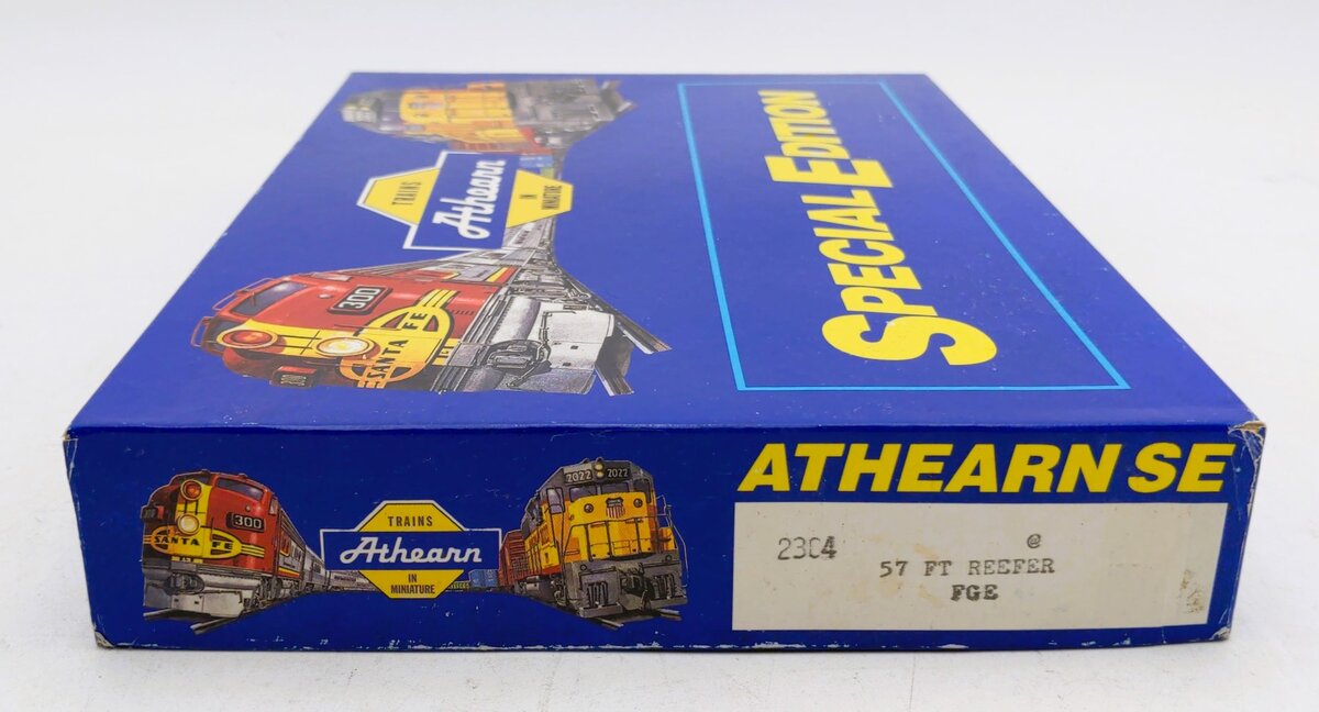 Athearn 2304 HO FGE 57' Reefer Cars Kit (Set of 2)