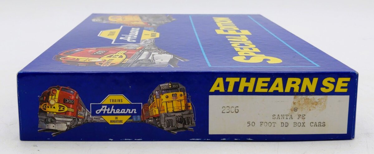 Athearn 2306 HO Scale Santa Fe 50' Double-Door Box Car Kit (Set of 2)
