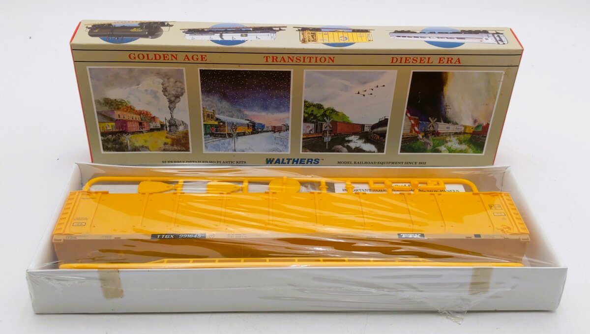 Walthers 932-4814 HO Union Pacific 89' Enclosed Auto Carrier # 991645 Kit