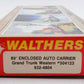 Walthers 932-4804 HO Grand Trunk Western 89' Enclosed Auto Carrier Kit #504123