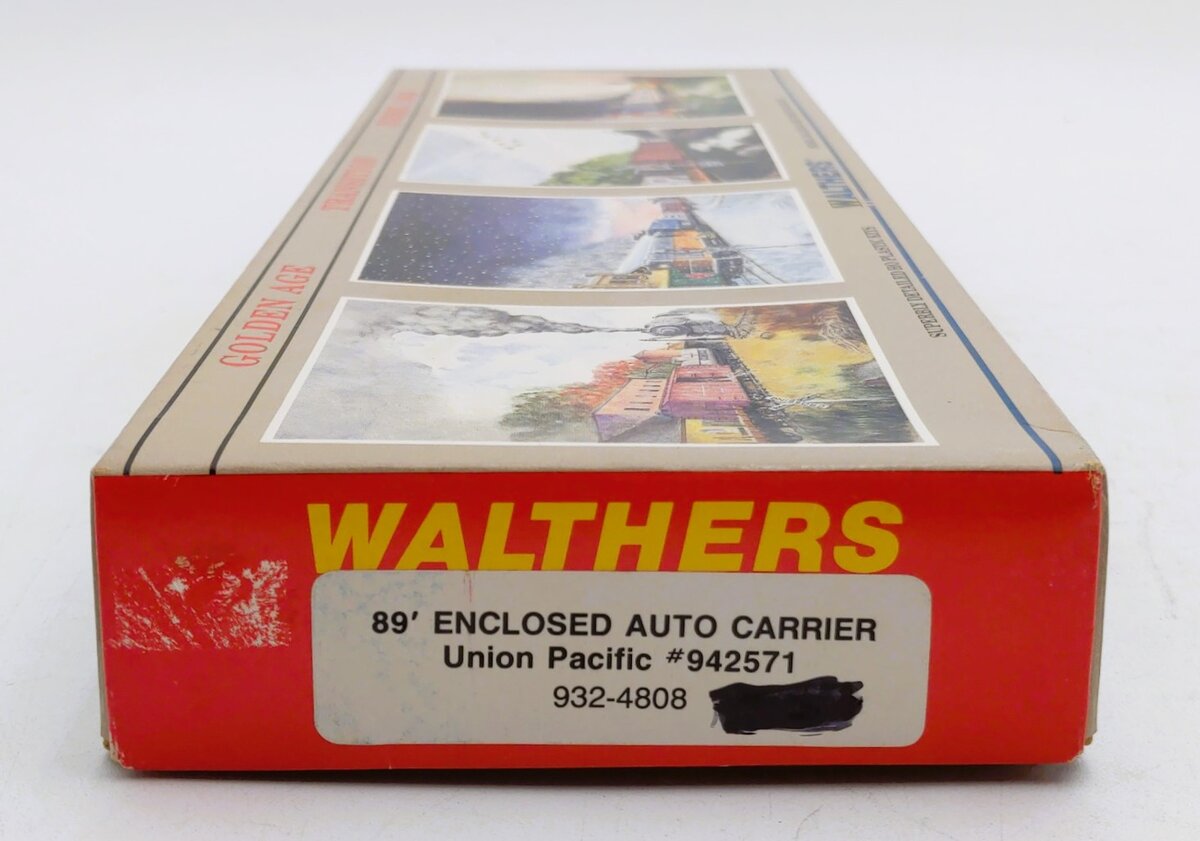 Walthers 932-4808 HO Union Pacific 89' Enclosed Auto Carrier Kit #942571