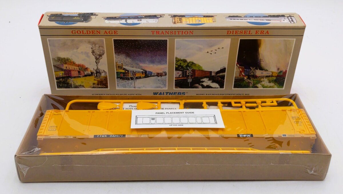 Walthers 932-4808 HO Union Pacific 89' Enclosed Auto Carrier Kit #942571