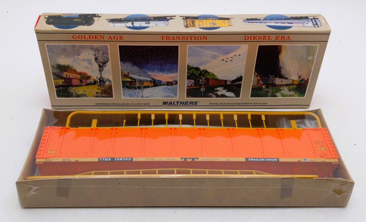 Walthers 932-4801 HO Rio Grande 89' Enclosed Auto Carrier Kit #158349