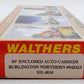 Walthers 932-4810 HO Burlington Northern 89' Enclosed Auto Carrier Kit #942623