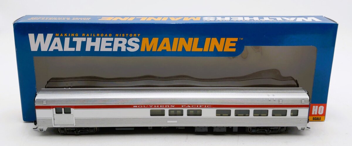 Walthers 910-30057 HO Southern Pacific 85' Budd Baggage-Lounge - Ready to Run