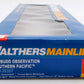 Walthers 910-30357 HO Southern Pacific 85' Budd Observation Car
