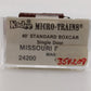 Micro-Trains 02400200 N Missouri Pacific 40' Standard Single Door Boxcar #354209 LN/Box