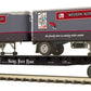 MTH 20-95410 O Scale Premier Flat Car w/(2) PUP Trailers LN/Box