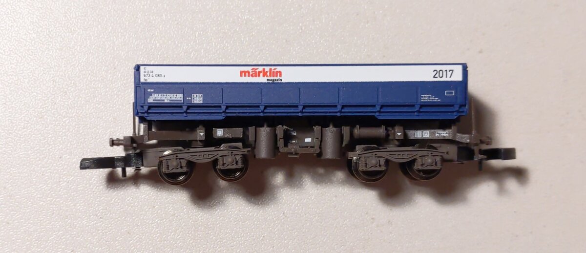 Marklin 80827 Z Scale 2017 Marklin Magazin Car