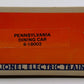 Lionel 6-19002 O Gauge Pennsylvania Dining Car #19002 LN/Box