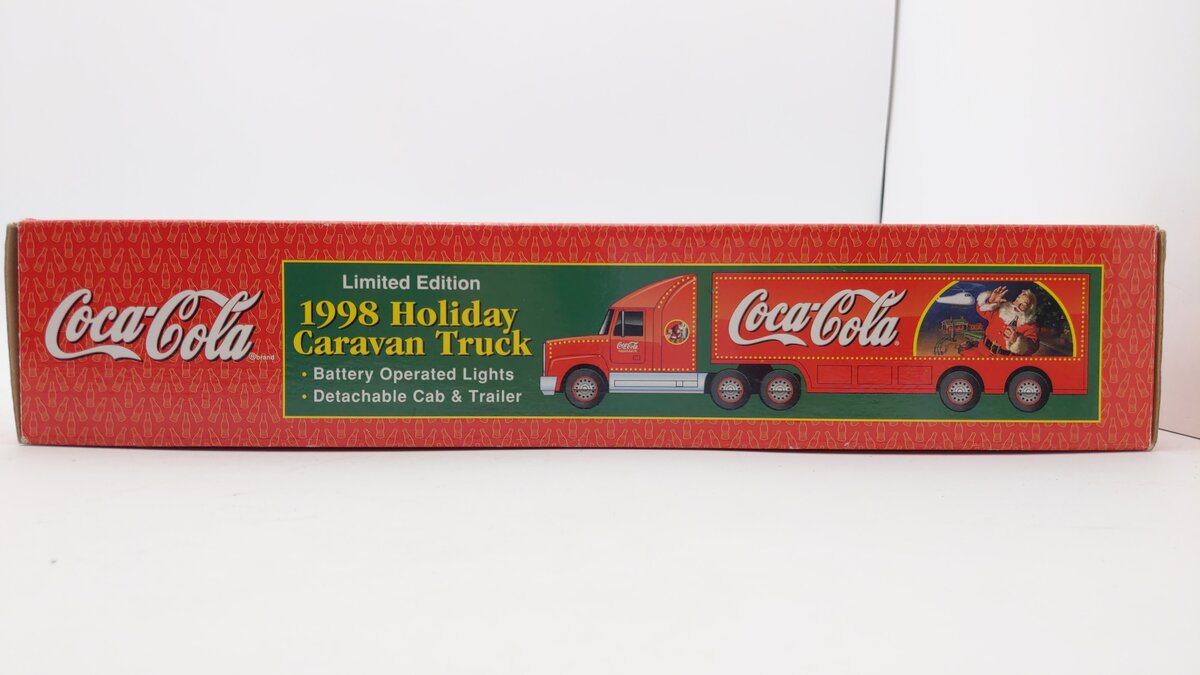 Coca-Cola 29568 1998 Holiday Caravan Truck Battery Operated Lights