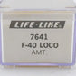 Life Like 7641 N Scale Amtrak F-40 Diesel Locomotive #381