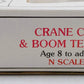 Bachmann 46612 N ATSF 250-Ton Operating Crane Car & Boom Tender LN/Box