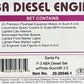 MTH 20-20046-1 O Santa Fe F-3 ABA Diesel Engine Set w/PS2 #26L/26C/26A LN/Box