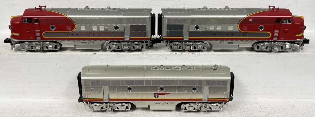 MTH 20-20046-1 O Santa Fe F-3 ABA Diesel Engine Set w/PS2 #26L/26C/26A