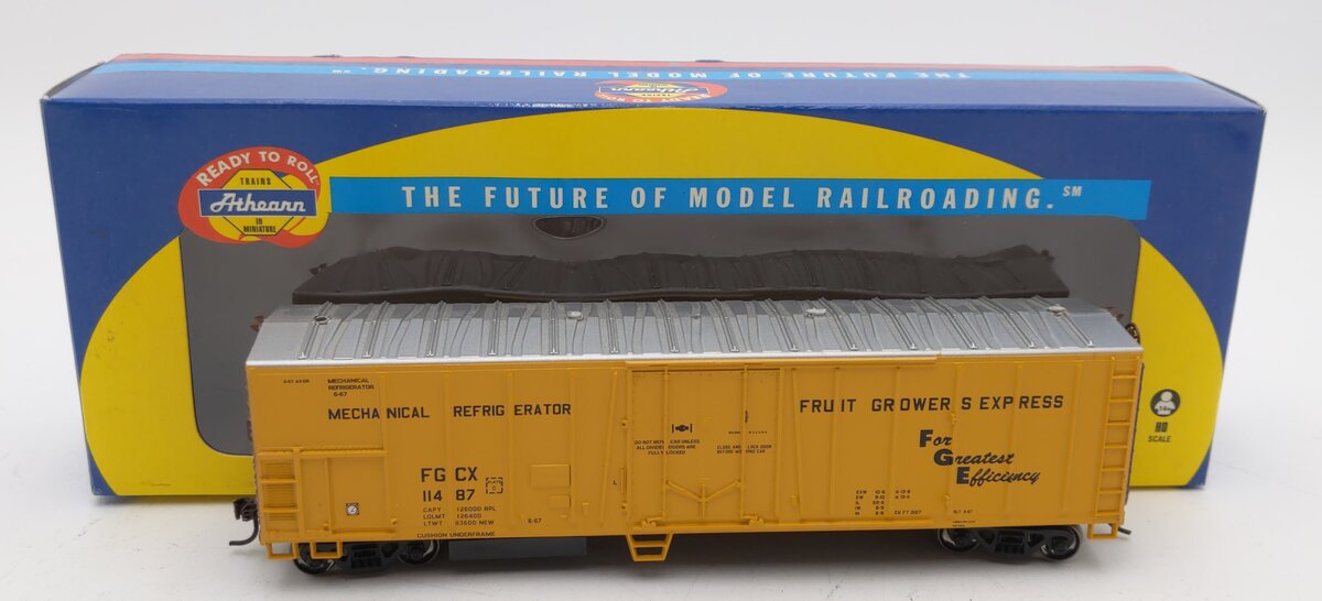 Athearn 75478 HO FGEX 50' Mechanical Reefer #11487