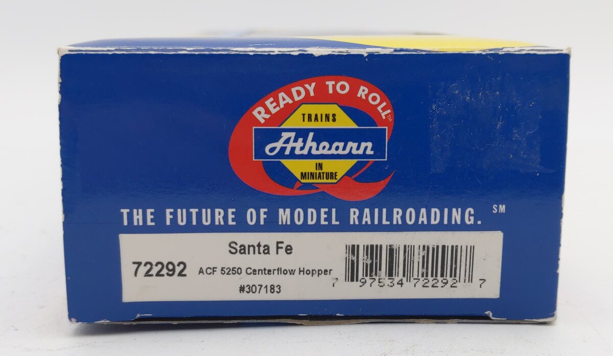 Athearn 72292 HO Santa Fe ACF 5250 Centerflow Hopper #307183