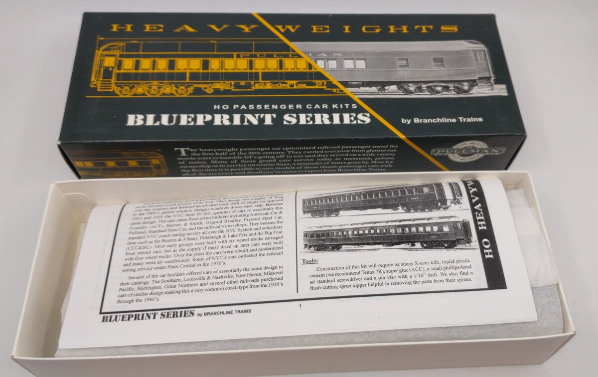 Branchline Trains 7815 HO 1920-50'S Green Scheme Blueprint Series