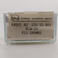 Brooklyn Locomotive Works BLW-33 HO D&RGW 40' Standard Boxcar #68259