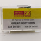 Micro-Trains 52400081 Z GN 60' Straight Sides Flat Car w/Cut Timber Load #161151