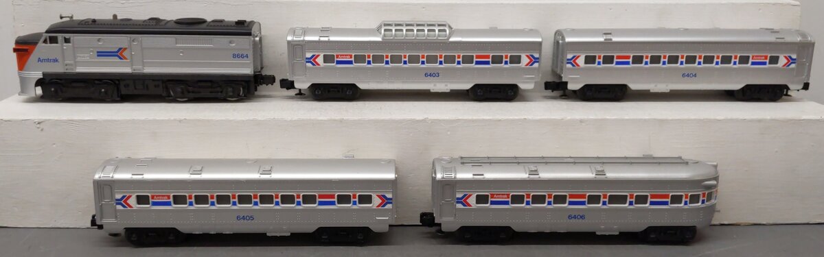 Lionel 6-1663 O Gauge Amtrak Lake Shore Limited Diesel Passenger Set EX/Box