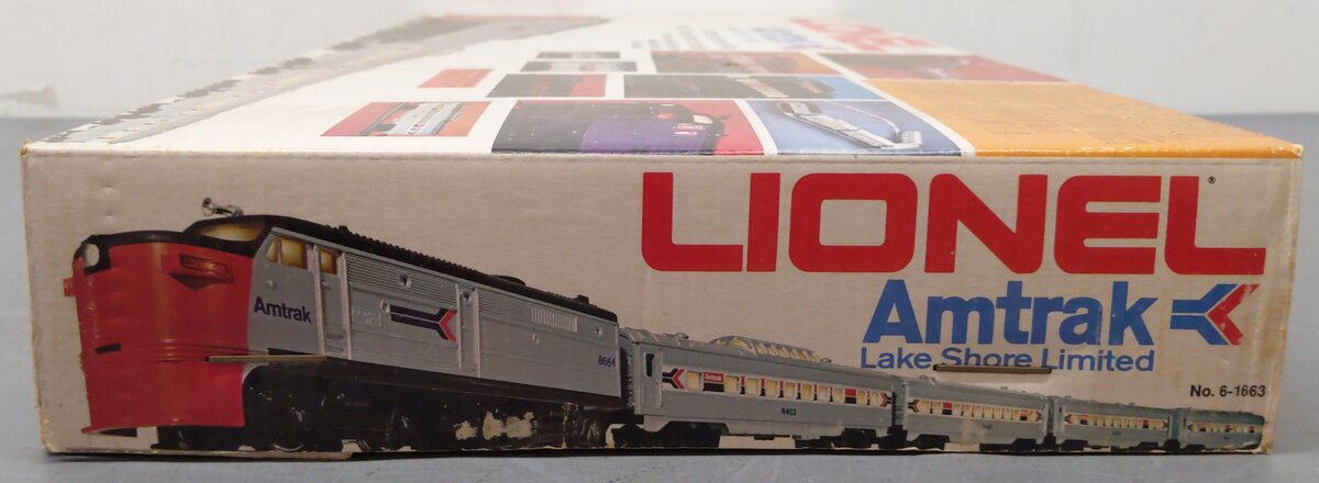 Lionel 6-1663 O Gauge Amtrak Lake Shore Limited Diesel Passenger Set EX/Box
