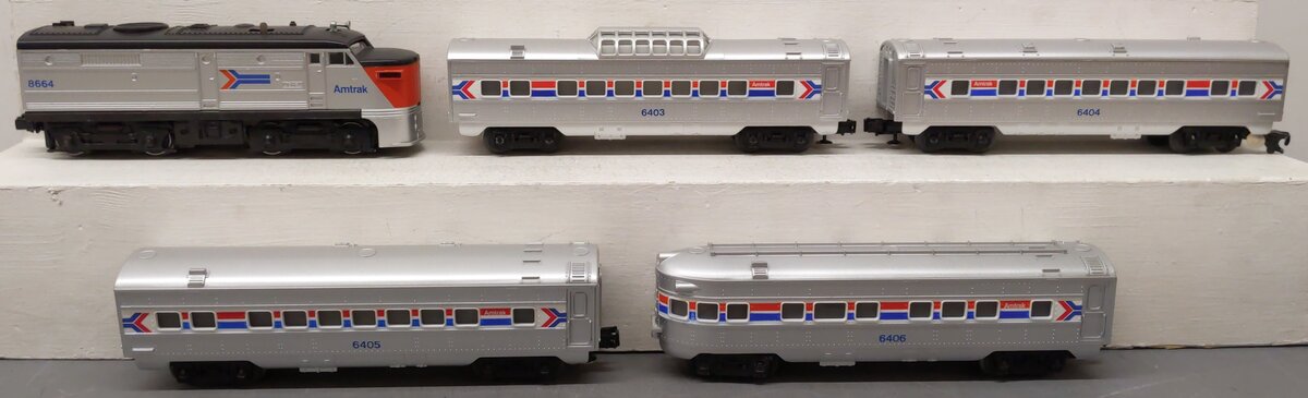 Lionel 6-1663 O Gauge Amtrak Lake Shore Limited Diesel Passenger Set EX/Box