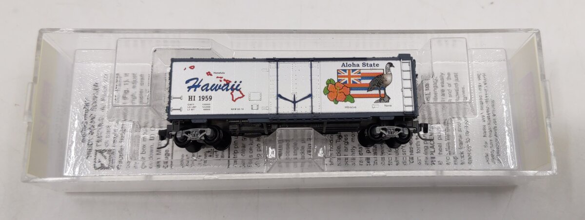 Micro-Trains 50200520 Z Scale Hawaii 40' Standard Plug Door Boxcar #1959 LN/Box