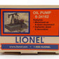 Lionel 6-34162 O Gauge Operating Oil Pumping Station MT/Box
