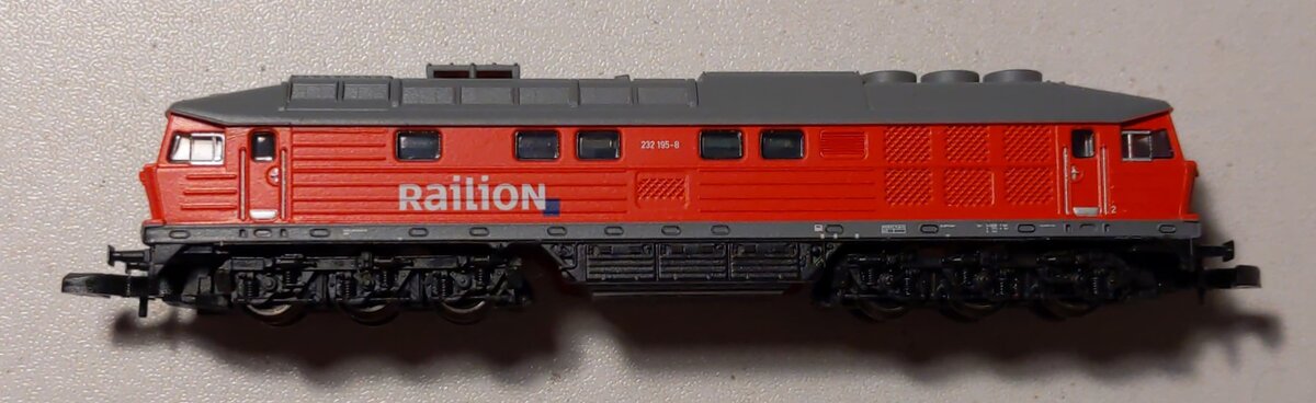Marklin 88135 Z Scale Railion Class 232 Diesel Locomotive