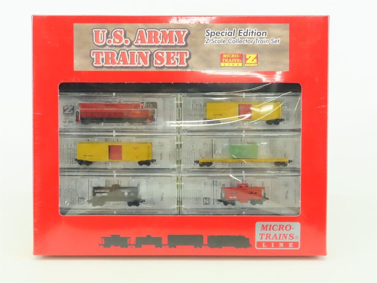 Micro-Trains 99401030 Z US Army Freight Trainset #2 (Set of 6)