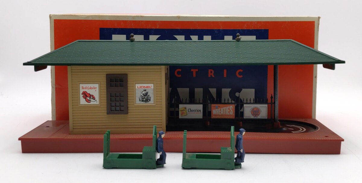 Lionel 6-2323 O Operating Freight Station VG/Box