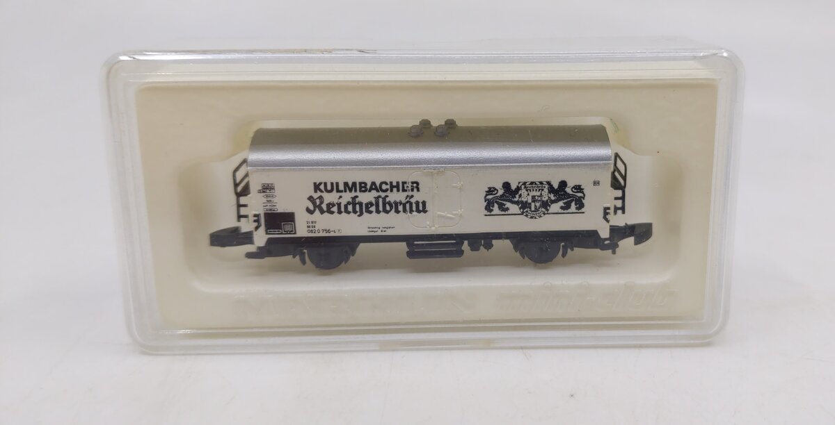 Marklin 8604 Z Kulmbacher Reichelbrau Reefer Beer Car LN/Box
