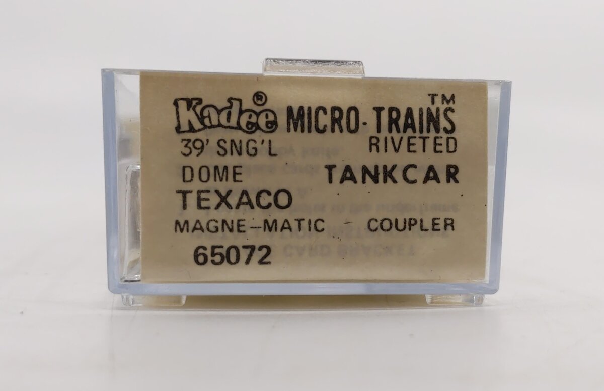 Micro-Trains 06500072 N Texaco 39' Single Dome Tank Car #1102