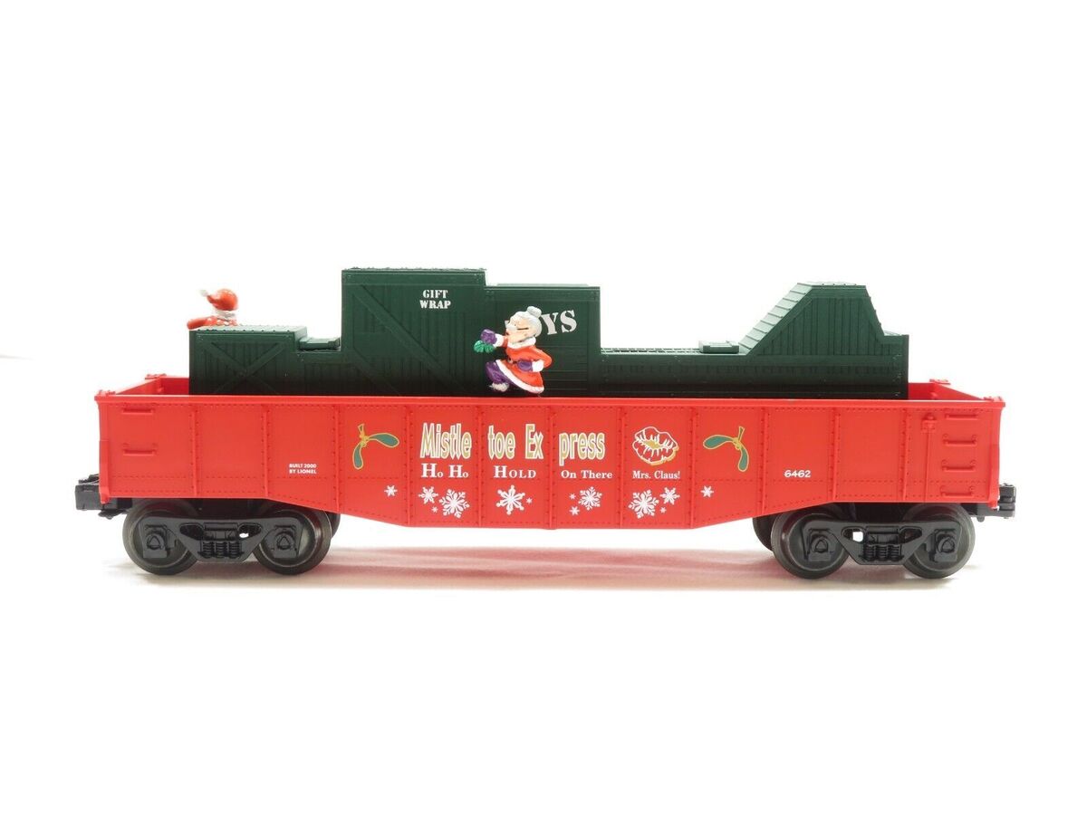 Lionel 6-26737 O Gauge Operating Chasing Santa Gondola LN/Box