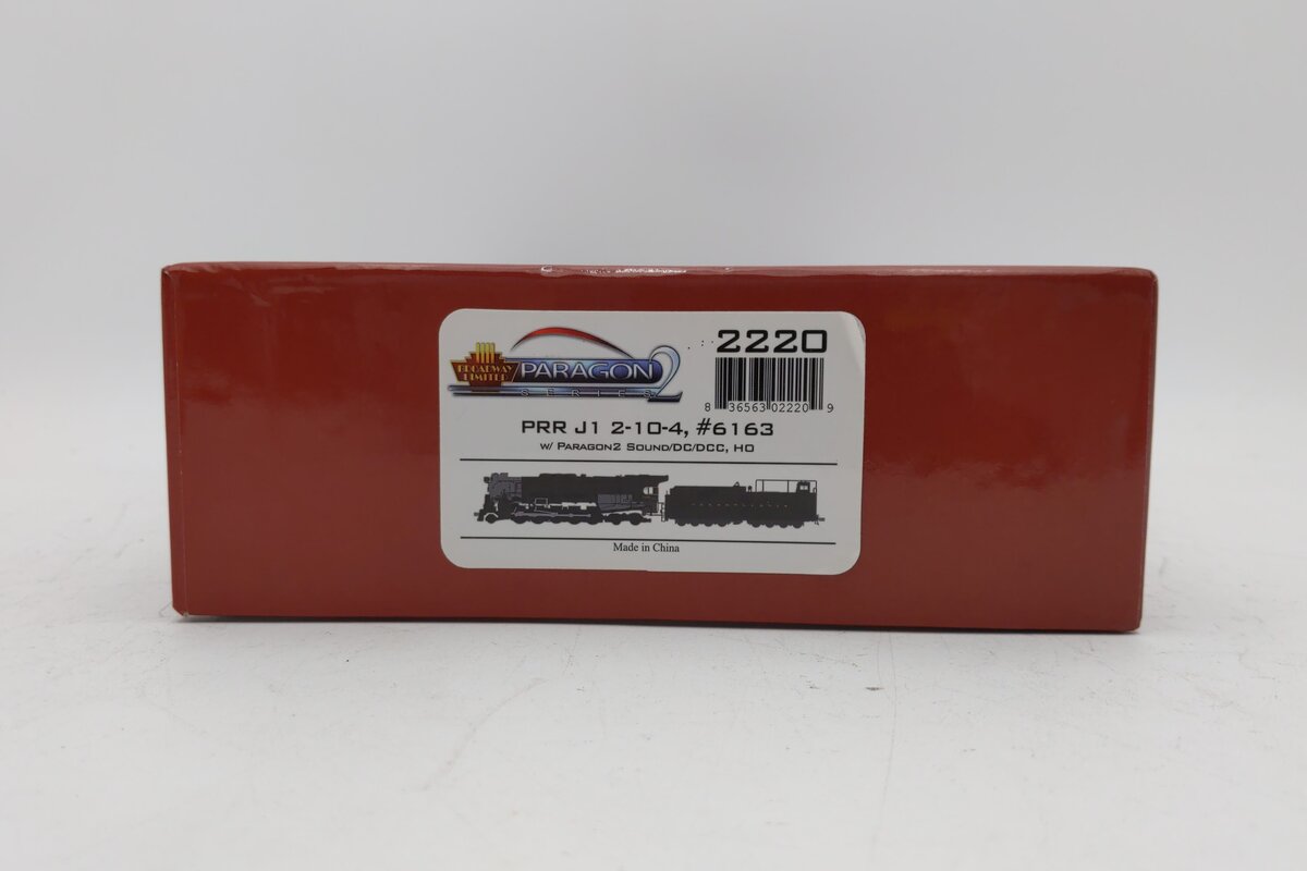 Broadway Limited 2220 HO Pennsylvania Railroad Class J1 2-10-4 Paragon2™ #6163