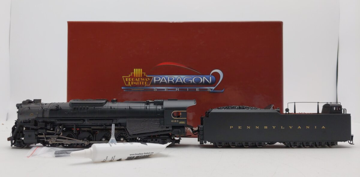 Broadway Limited 2220 HO Pennsylvania Railroad Class J1 2-10-4 Paragon2™ #6163