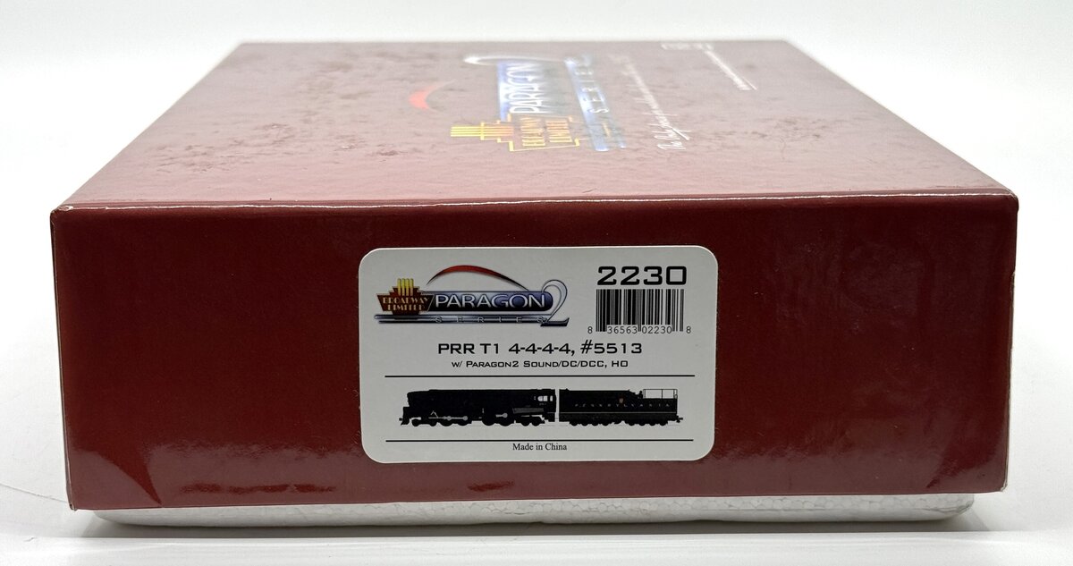 Broadway Limited 2230 HO PRR Class T-1 4-4-4-4 Steam Loco #5513 w/DCC & Sound