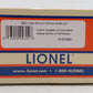 Lionel 2101500 O "Keep Christ In Christmas" Boxcar #2021 LN/Box