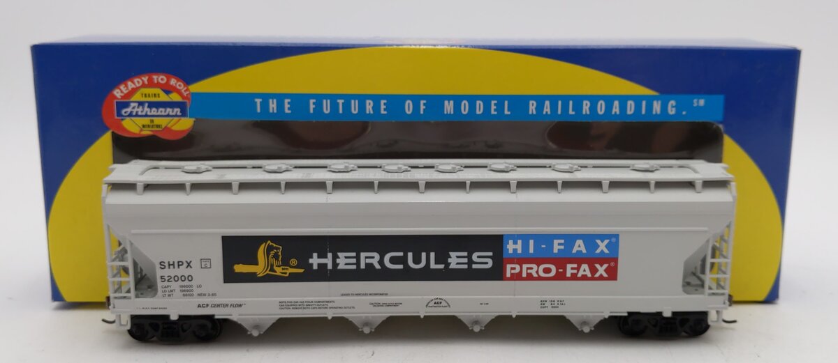 Athearn 7201 HO Scale Hercules ACF Centerflow Hopper #52000