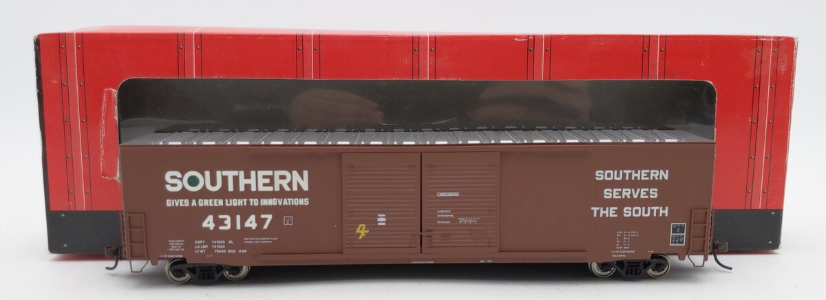 Atlas 1676-2 S HO Scale Southern ACF 60' DD Auto Parts Boxcar #43147 LN/Box