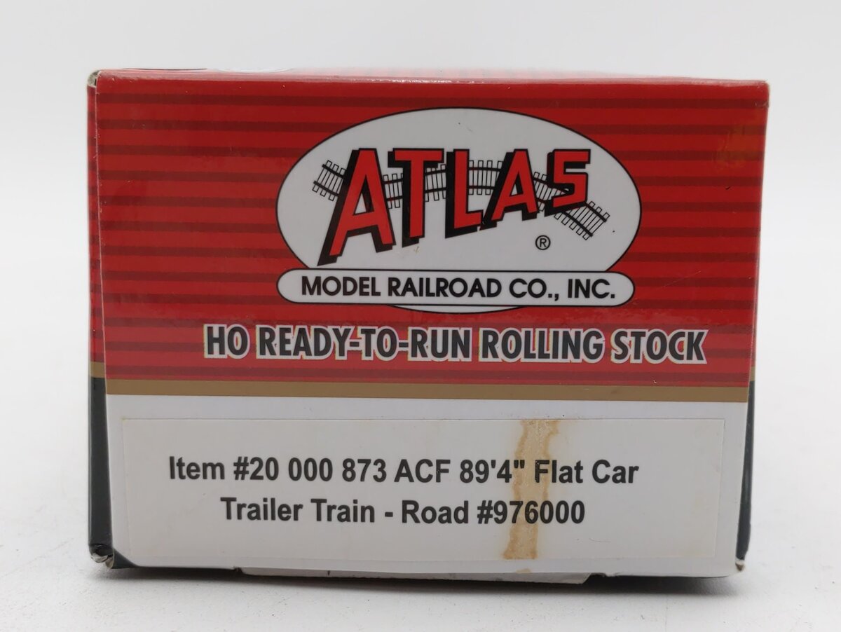 Atlas 20000873 HO TTX  ACF 89''4"  Flatcar #976000