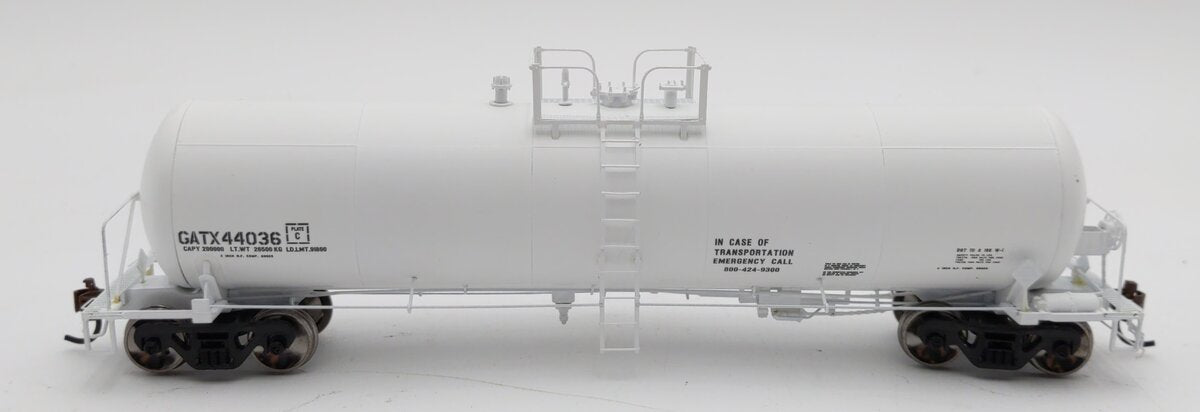Athearn G96508 HO Scale GATX-White 20K Tank Car #44036